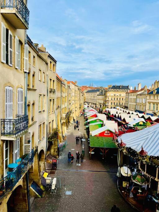 Le Grand Cerf By La Chambre A Cote Metz Eksteriør bilde